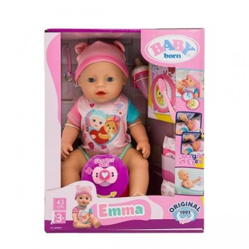 Baby born Emma Doll 43cm + Accessories 834800