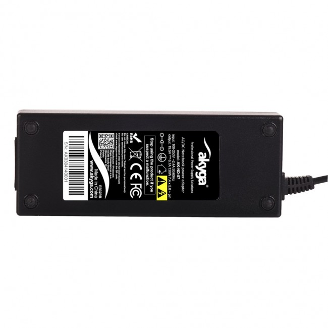 Akyga AK-ND-57 power adapter/inverter Indoor 130 W Black Akyga AK-ND-57 power adapter/inverter Indoor 130 W Black