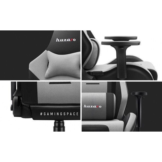 Gaming chair - Huzaro Force 7.6 Grey Gaming chair - Huzaro Force 7.6 Grey