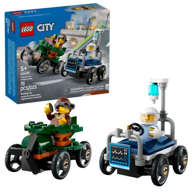 LEGO CITY 60459 Airplane vs. Hospital Bed LEGO CITY 60459 Airplane vs. Hospital Bed