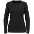 Odlo BL TOP crew neck l/s MERINO 200 women's T-shirt, size M, black