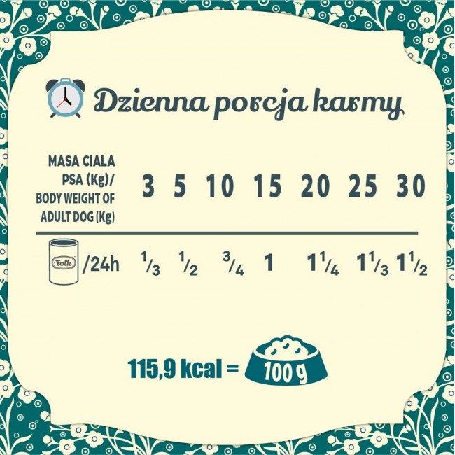FOLK Delicious Masurian roe venison - wet dog food - 800g FOLK Delicious Masurian roe venison - wet dog food - 800g