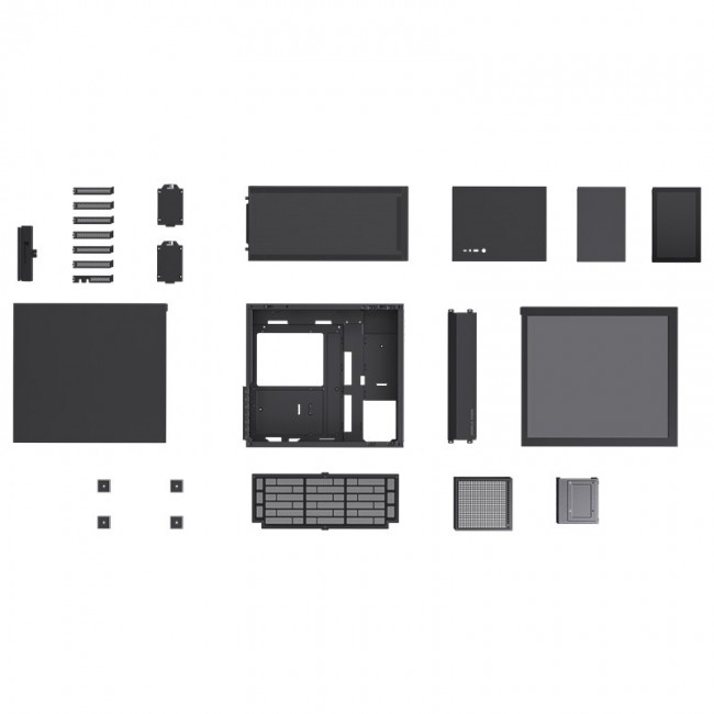 Jonsbo D41 Screen ATX Case, Tempered Glass - black Jonsbo D41 Screen ATX Case, Tempered Glass - black