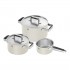 ZWILLING PURE set of 3 pots