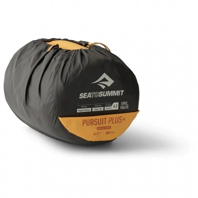 Sea to Summit Pursuit Plus - Regular Inflatable mattress Yellow