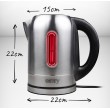 Camry CR 1253 electric kettle 1.7 L Stainless steel 2200 W Camry CR 1253 electric kettle 1.7 L Stainless steel 2200 W