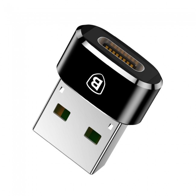 Baseus CAAOTG-01 cable gender changer Black Baseus CAAOTG-01 cable gender changer Black