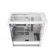 Cooler Master MasterBox 600 White Lite Midi Tower White, Transparent