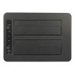 DeLOCK 63957 storage drive docking station USB 3.2 Gen 2 (3.1 Gen 2) Type-C Black