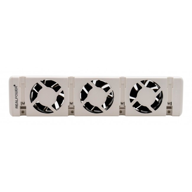 RealPower HL-1 Indoor White Fan electric space heater