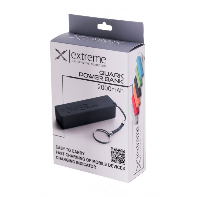 Esperanza Quark 2000 mAh Black