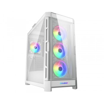 COUGAR Midi Tower Case Duoface Pro ARGB, White