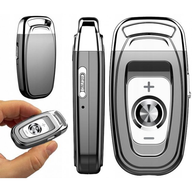 Hidden Mini Recorder Keychain Clip 16GB HD