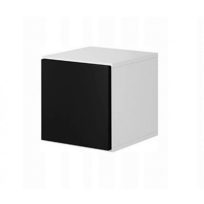 Cama full storage cabinet ROCO RO5 37/37/39 white/white/black