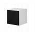 Cama full storage cabinet ROCO RO5 37/37/39 white/white/black