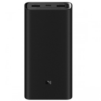 Xiaomi | Power Bank | 20000 mAh | USB-C, USB A | Black