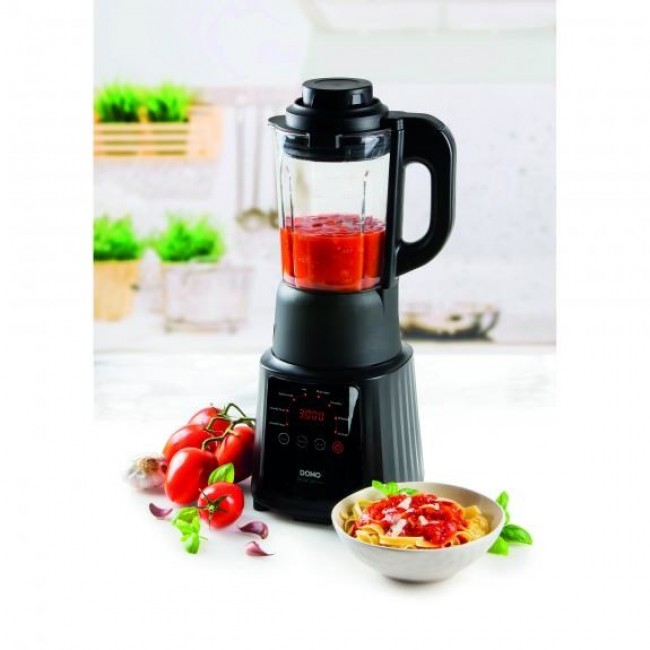 Domo DO726BL blender Cooking blender 900 W Black, Transparent