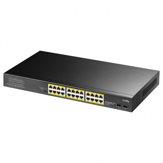 Cudy GS1028PS2 network switch Gigabit Ethernet (10/100/1000) Power over Ethernet (PoE) Black Cudy GS1028PS2 network switch Gigabit Ethernet (10/100/1000) Power over Ethernet (PoE) Black