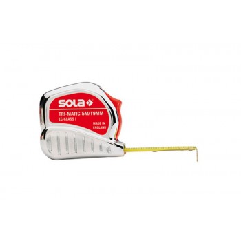 SOLA MEASURING TAPE TRI-MATIC 5m