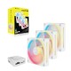 Corsair iCUE LINK LX120-R RGB Computer case Fan 12 cm White 3 pc(s) Corsair iCUE LINK LX120-R RGB Computer case Fan 12 cm White 3 pc(s)