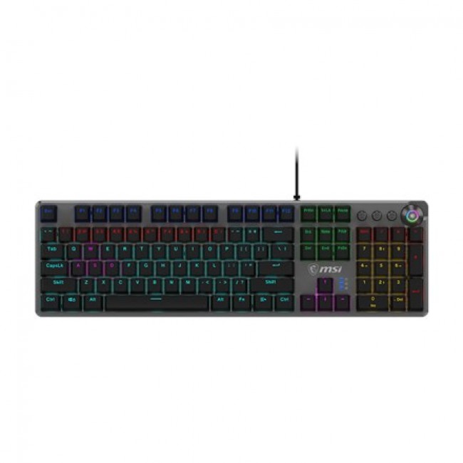 Gaming keyboard black US/FORGE GK310 RED MSI
