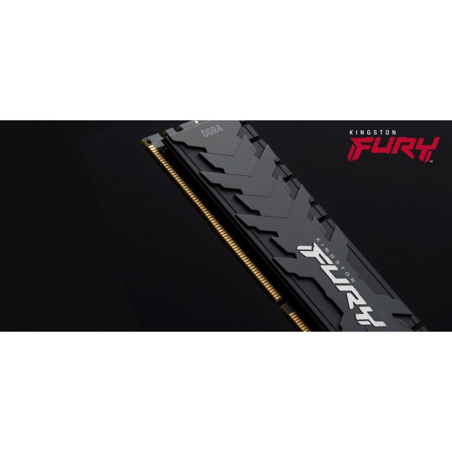 Kingston Technology FURY 32GB 3600MT/s DDR4 CL16 DIMM (Kit of 2) 2RX8 Renegade Black Kingston Technology FURY 32GB 3600MT/s DDR4 CL16 DIMM (Kit of 2) 2RX8 Renegade Black