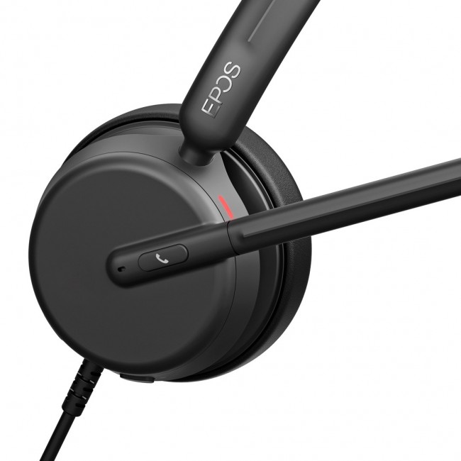 EPOS IMPACT 400 Series 460 - Headset - On-Ear - kabelgebunden - USB-C - Ger uschisolierung - Schwarz (1001251)