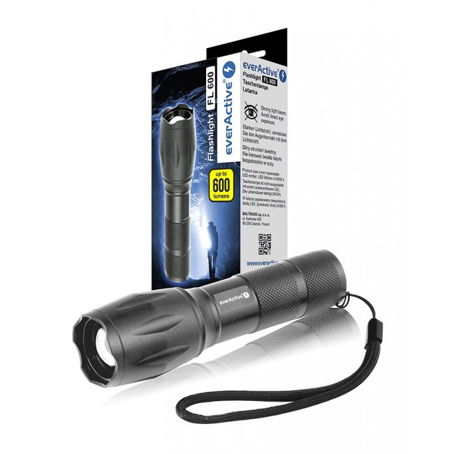 LED torch FL-600 with CREE XM-L2 18650 LED / 3x AAA (R03) LED torch FL-600 with CREE XM-L2 18650 LED / 3x AAA (R03)