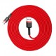 Baseus CATKLF-U09 mobile phone cable Black, Red 3 m USB A USB C Baseus CATKLF-U09 mobile phone cable Black, Red 3 m USB A USB C
