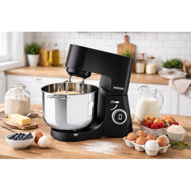 HEINRICH'S HKM 8150 Stand Mixer 2500 W 15 L Black