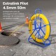 Extralink Cable pulling rod Pilot 4.5mm 50m glass fibre FRP, d. 4.5mm, l. 50m, yellow