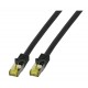 EFB Elektronik MK7001.25B networking cable Black 25 m Cat6a S/FTP (S-STP)