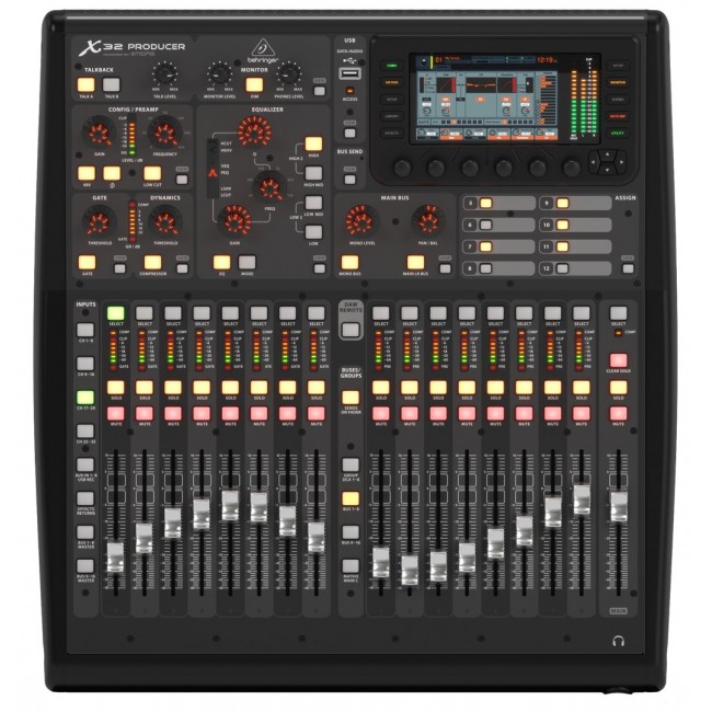 Behringer X32 Producer 40 channels 10 - 22000 Hz Black