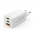 Hama 00201996 mobile device charger Smartphone White AC Fast charging Indoor, Outdoor