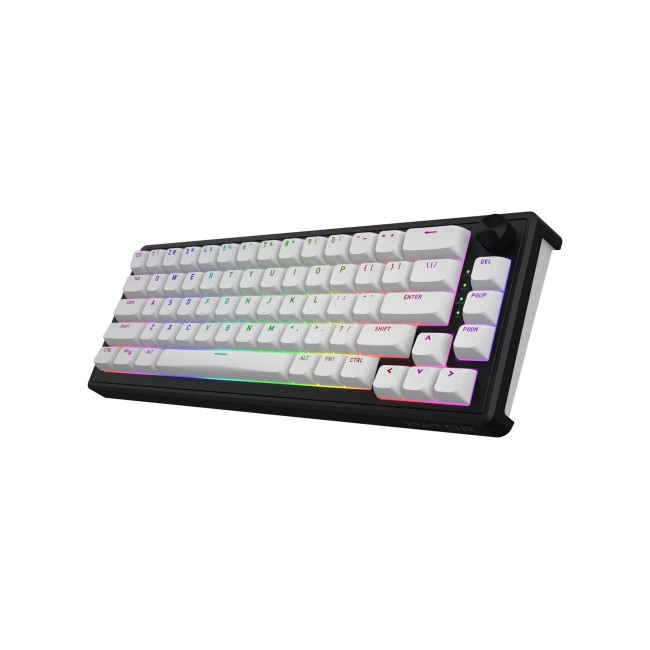 HATOR Skyfall Wireless 65 keyboard Gaming USB + RF Wireless + Bluetooth QWERTY US English Black, White