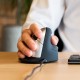 R-Go Tools Ergonomic mouse R-Go HE Break with break software, medium (hand size 165-185 mm), right-handed, Wired, black