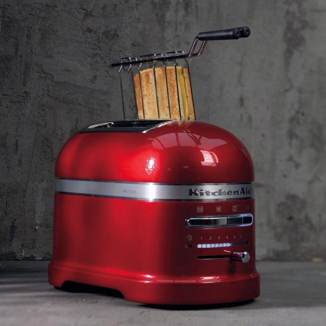 KitchenAid 5KMT2204EER 7 2 slice(s) 1250 W Red, Stainless steel