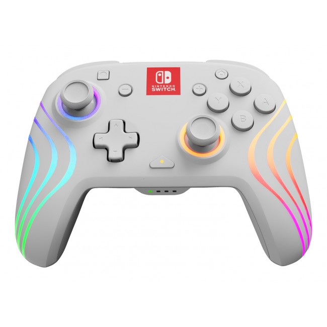 PDP Afterglow Wave White Gamepad Analogue / Digital Nintendo Switch, Nintendo Switch OLED