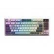MSI FORGE GK600 TKL WIRELESS SKY keyboard Gaming USB + Bluetooth QWERTY UK English Blue, White
