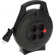 Brennenstuhl 1093900 power extension 10 m 4 AC outlet(s) Indoor Black