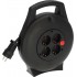 Brennenstuhl 1093900 power extension 10 m 4 AC outlet(s) Indoor Black