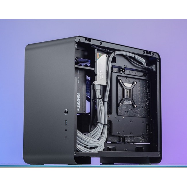 Jonsbo U4 Mini Mesh Micro-ATX Case - Black