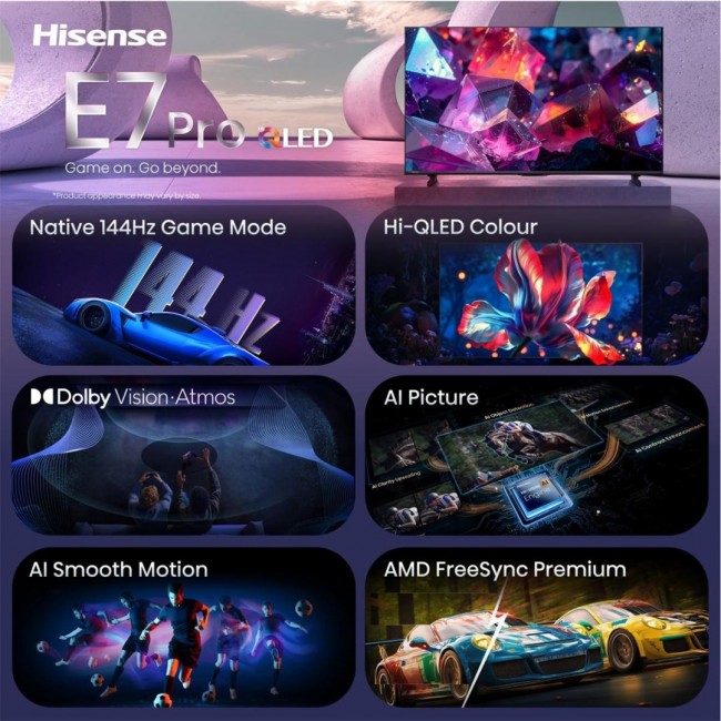 Hisense 65E7S PRO 165.1 cm (65