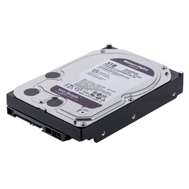 Western Digital Blue Purple internal hard drive 3 TB 5400 RPM 64 MB 3.5