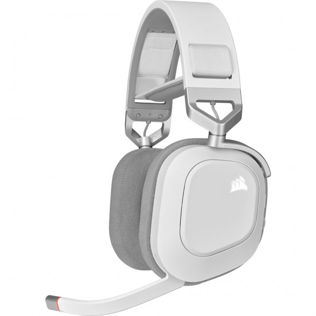 Corsair HS80 RGB Headset Wireless Head-band Gaming White Corsair HS80 RGB Headset Wireless Head-band Gaming White