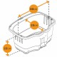 FERPLAST Atlas Bike 20 Rapid - bicycle basket for animals FERPLAST Atlas Bike 20 Rapid - bicycle basket for animals