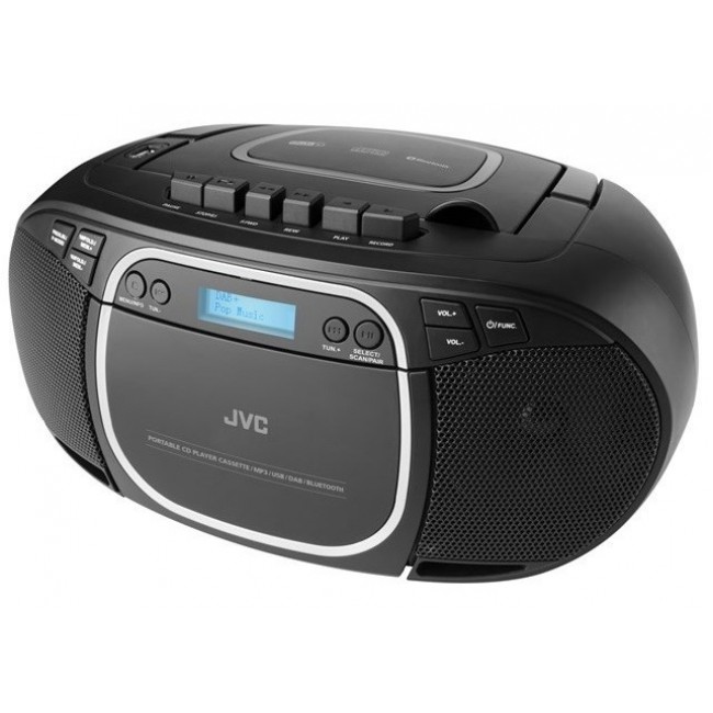 JVC RC-E561B-DAB CD player Portable CD player Black JVC RC-E561B-DAB CD player Portable CD player Black