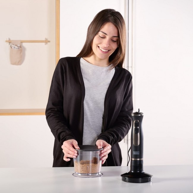 Immersion blender Black+Decker BXHBA800E (800W black) Immersion blender Black+Decker BXHBA800E (800W black)