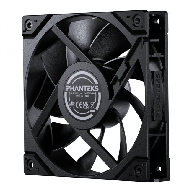 Phanteks M25G2-120 Computer case Fan 12 cm Black Phanteks M25G2-120 Computer case Fan 12 cm Black