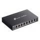 TP-Link Omada ES208G network switch Managed L2 Gigabit Ethernet (10/100/1000) Black TP-Link Omada ES208G network switch Managed L2 Gigabit Ethernet (10/100/1000) Black